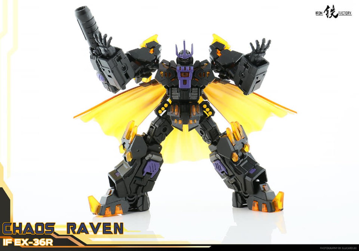 Iron Factory IF-EX36R Chaos Raven New Images of Unofficial The Fallen